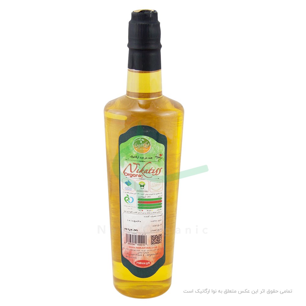 روغن کنجد ارگانیک بکر نیکاتیس 750 میلی لیتر