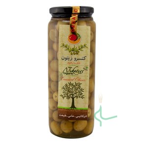 کنسرو زیتون سوپر ویژه ارگانیک نیکاتیس 500 گرم