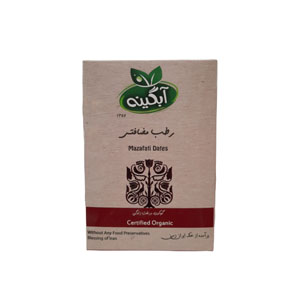 رطب مضافتی ارگانیک آبگینه 700 گرم