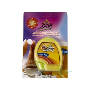قرص شیرین کننده کم کالری فشاری کامور