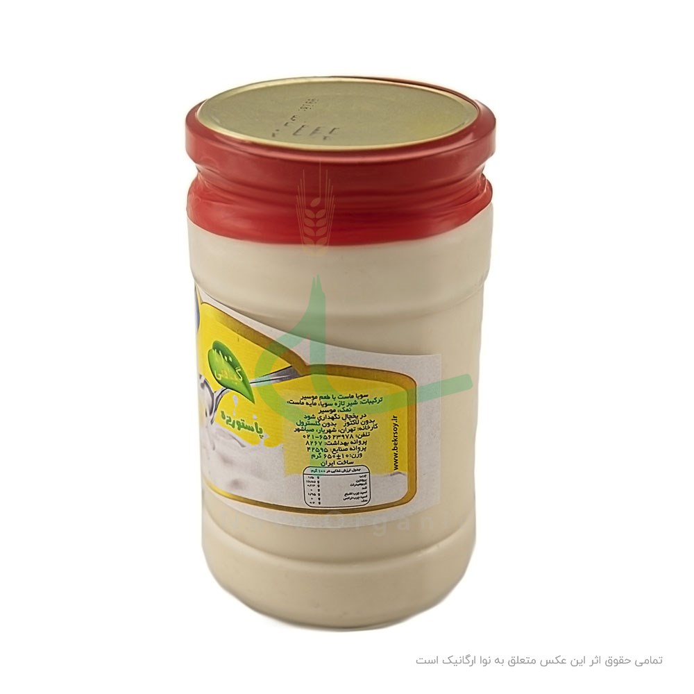 ماست سویا موسیر بکر 650 گرم