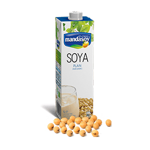 سویا شیر ساده مانداسوی 1 لیتر