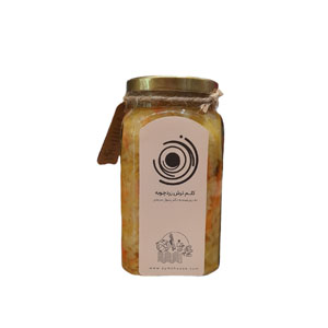 ترشی کلم ترش زردچوبه (سرمد) حبیبی 500 گرم