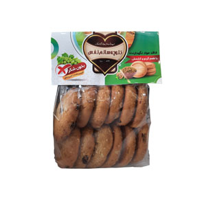 کلوچه سالم گردو و کشمش نفس 400 گرم