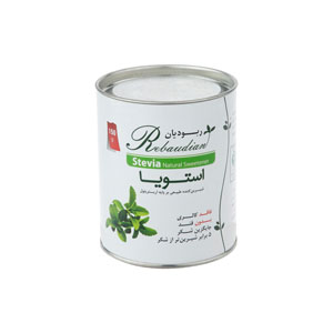 پودر شیرین کننده استویا ربودیان بر پایه اریتریتول 150 گرم