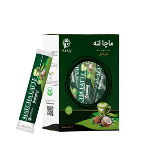 پودر ماچا لته نارگیل پپتینا 10 ساشه ای