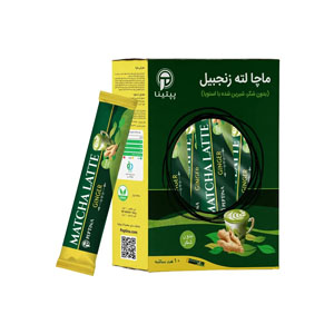 پودر ماچا لته زنجبیل  پپتینا 10 ساشه ای