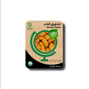 تندوری کباب وگان دنیای وگن 400 گرم