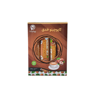 پودر کاپوچینو فندق پپتینا 10 ساشه ای