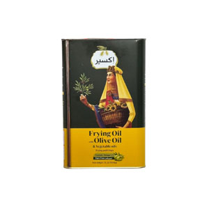 روغن سرخ کردنی 20% زیتون حلب اکسیر 3 لیتر
