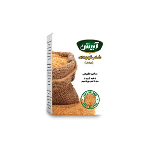 شکر قهوه ای آبیش 500 گرم