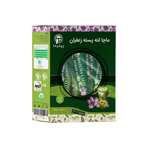 پودر ماچا لته پسته زعفران پپتینا 10 ساشه ای