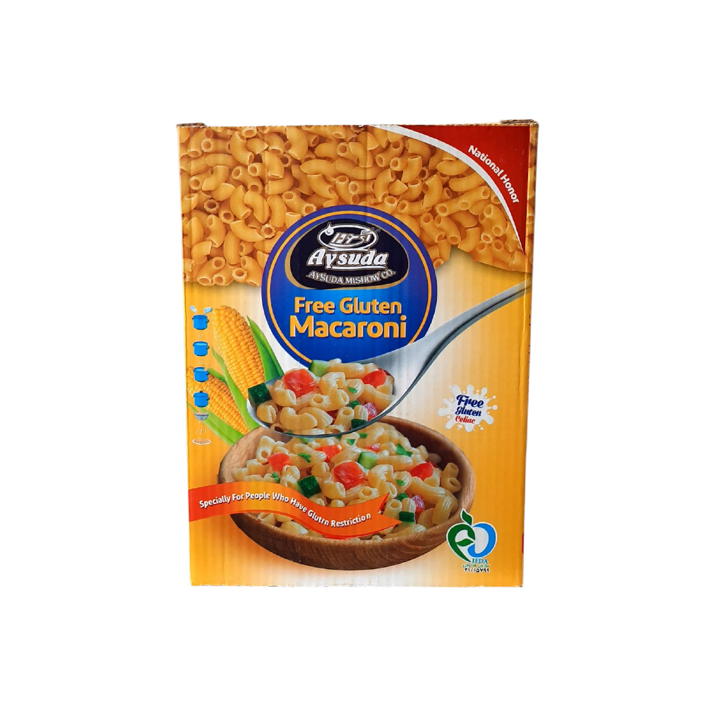 ماکارونی پیچی بدون گلوتن آیسودا 400 گرم