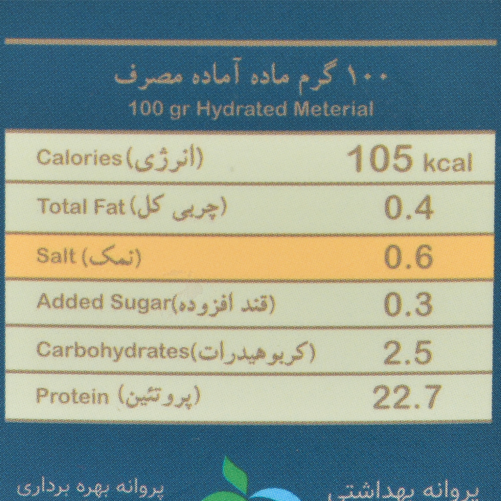 فرآورده گیاهی بر پایه گندم(جایگزین گوشت) زیتکس 330 گرم