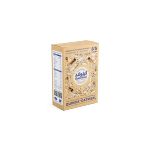 کینوا اوتمیل پروتئینی دارچین و دانه چیا(وگن و بدون گلوتن) کینولند 300 گرم300