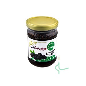مربای تمشک ارگانیک همراه با عسل گل باغ سی 300 گرم