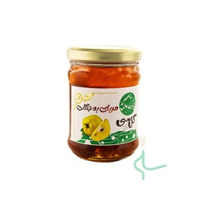 مربای به جنگلی ارگانیک همراه با عسل گل باغ سی 300 گرم