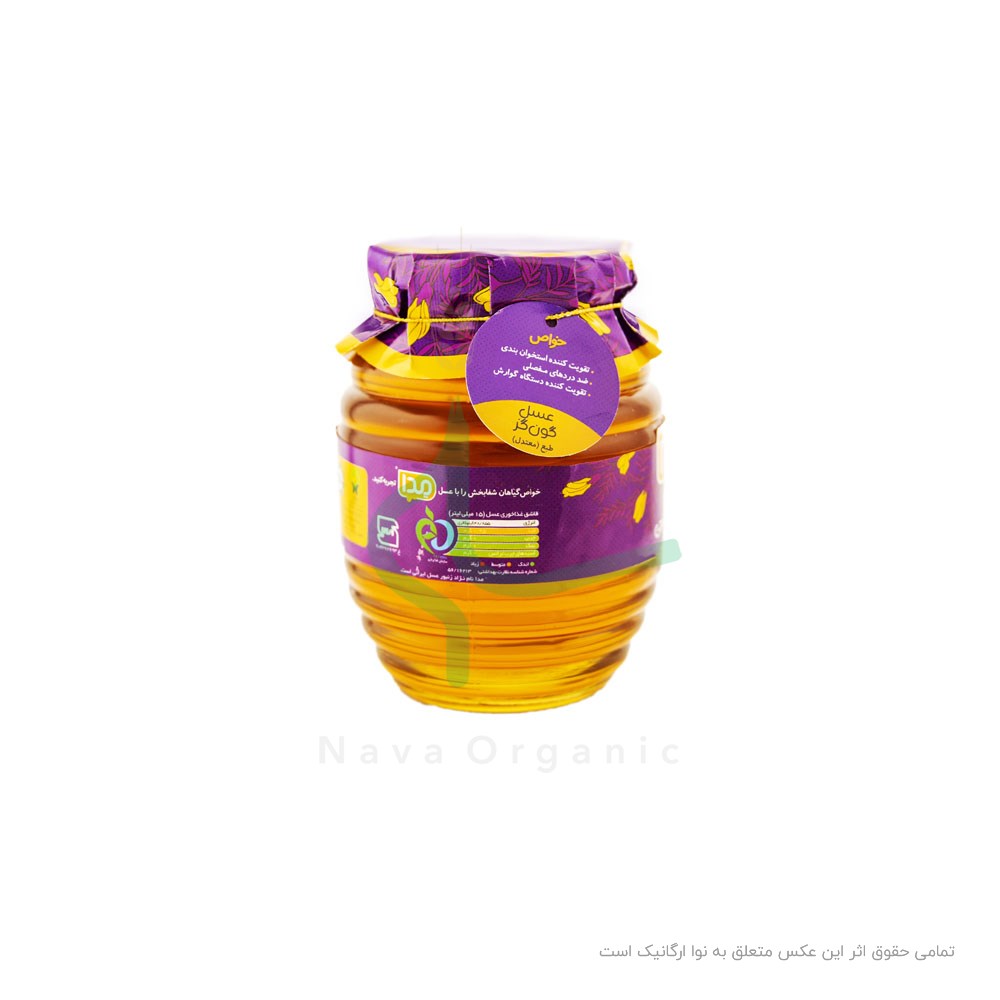 عسل گون گز ارگانیک مدا 500 گرم